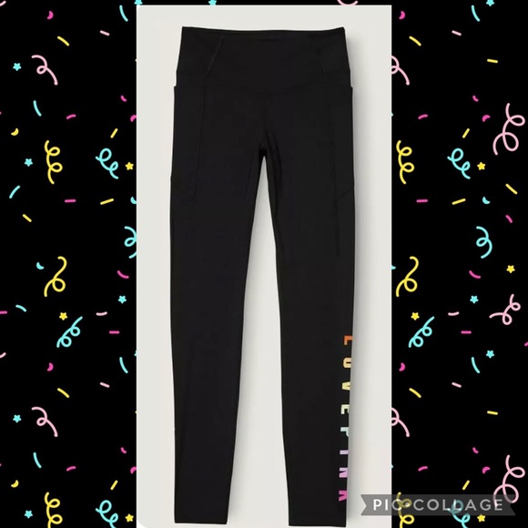 Victoria's Secret PINK rainbow outfit! tee and
ultimate leggings size xl NWT VS - Picture 9 of 10